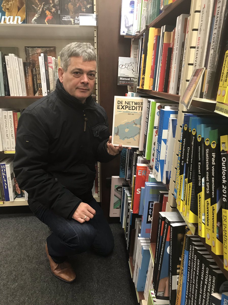 Geert_Nijs's tweet photo. Already available in the book shop! #DeNetwerkexpeditie #HoeCoolIsDa https://t.co/2nvNdmACdE