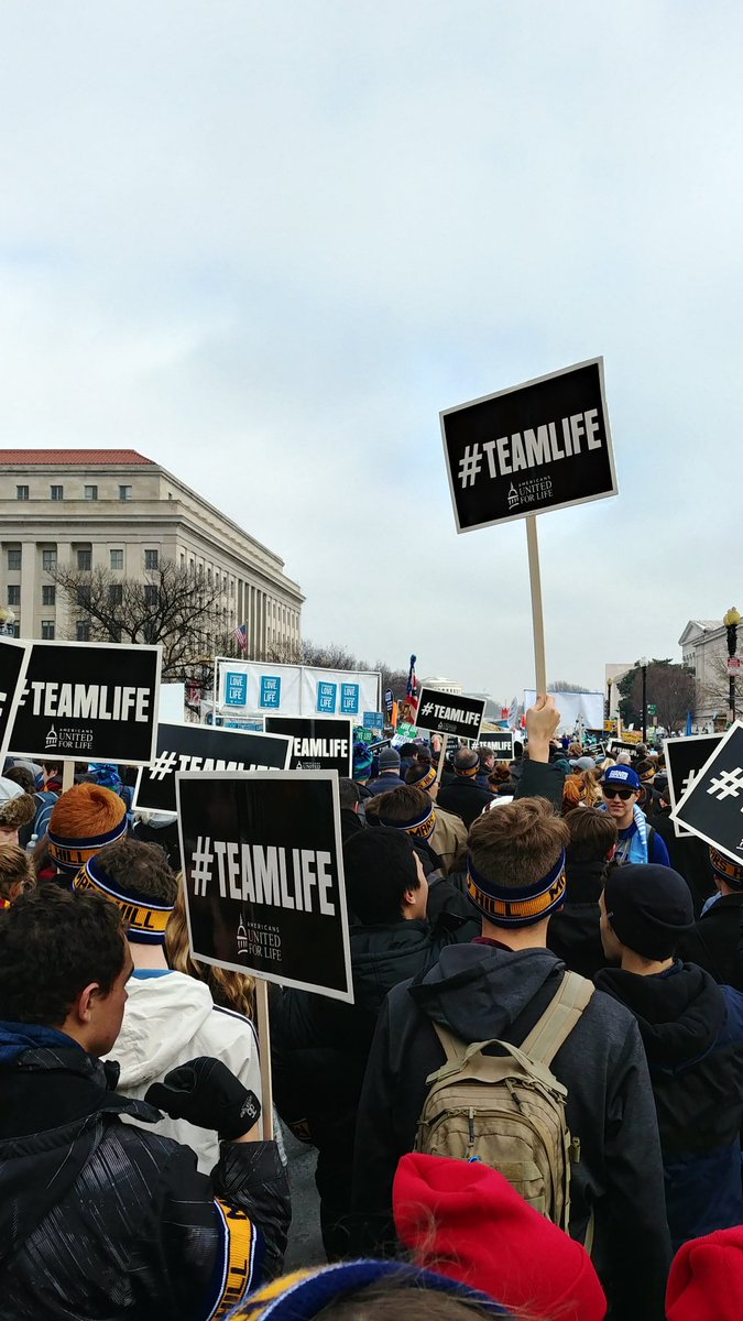 nathanestruth's tweet photo. What a privilege to stand with so many defending the undeniable value of every human life! #WhyWeMarch Thank you
@VP @SecondLady for your love and courage! https://t.co/QnvkOCj6hN