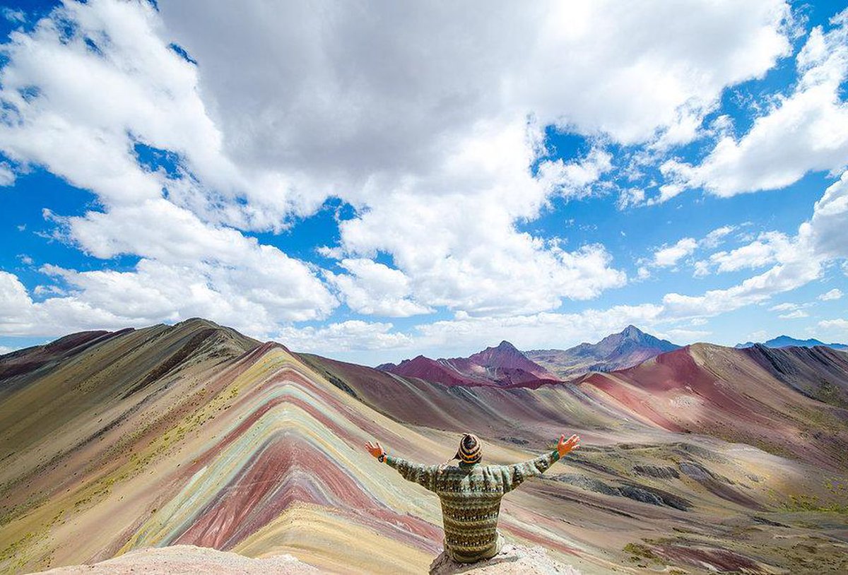 _SuperfoodsPeru's tweet photo. Peru has diverse landscapes unlike any other country. From the snow-capped Andes mountain range and desert to seashore and Amazonian tropical forest, 30 kinds of microclimates can be found there.
Discover more on @peru
Pic: Rainbow Valley, Cusco
#superfoodsperu https://t.co/W0LaPj8oYm