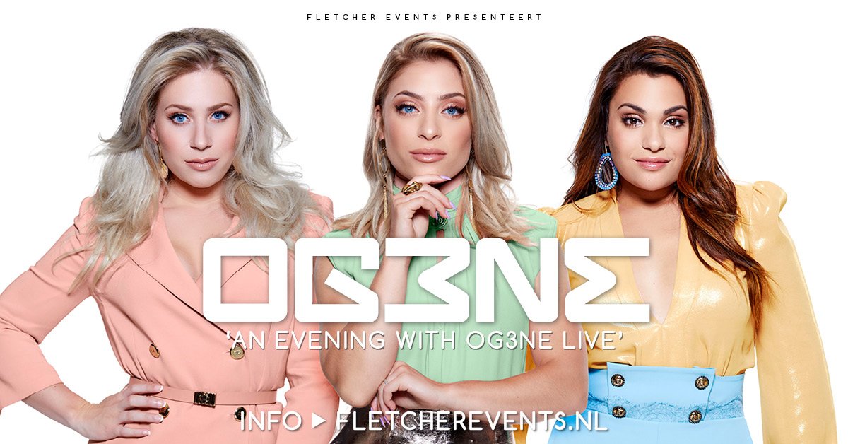 FletcherEvents's tweet image. O’G3NE bij Fletcher Events
 De drie zusjes zetten ook dit jaar weer een spectaculaire show neer! Samen schitteren ze op een manier zoals alleen zussen dat kunnen doen.
 Tickets via: bit.ly/2L9znG3