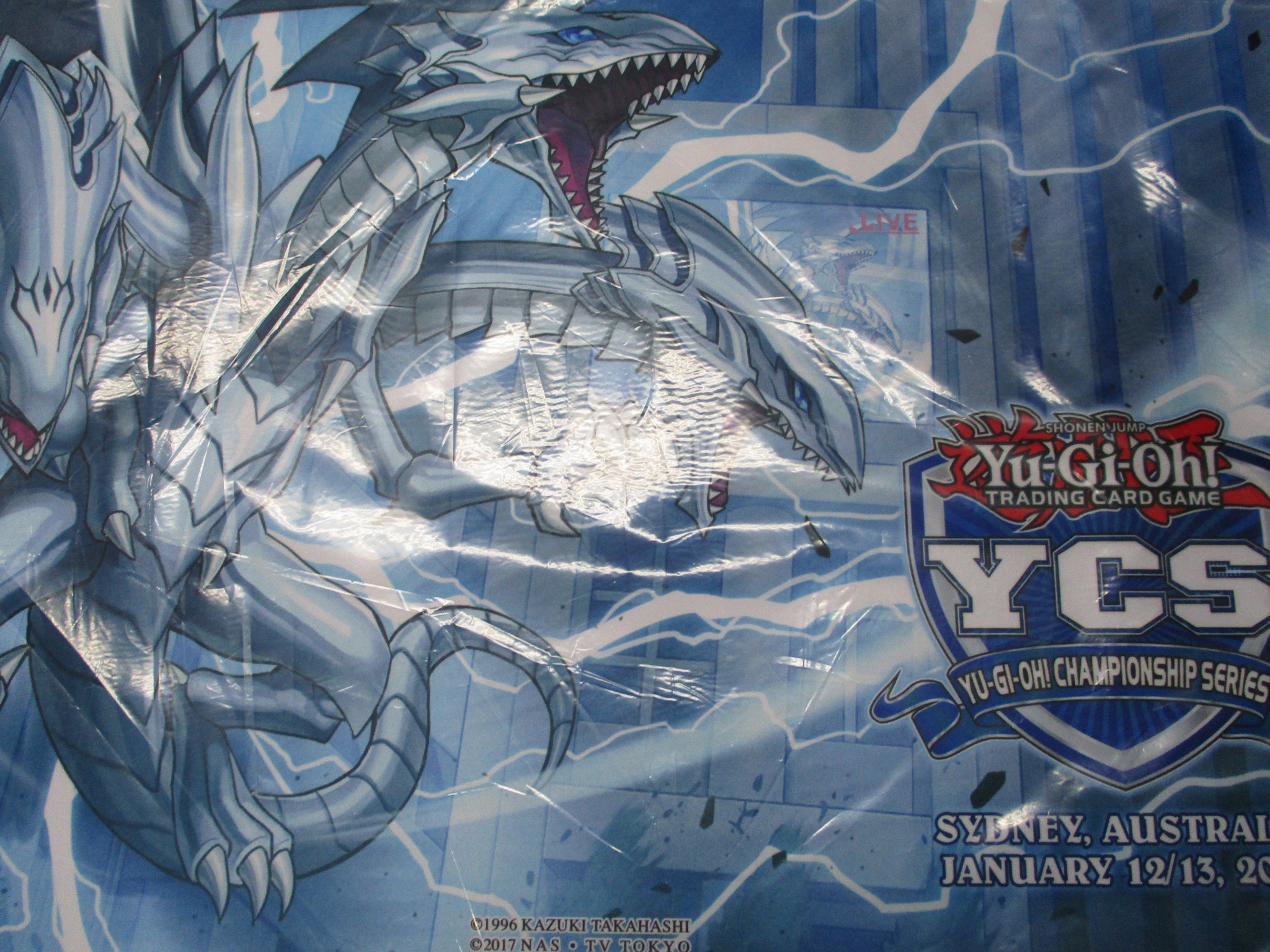 YCS 遊戯王 海外プレイマット 青眼の究極竜 - メルカリ