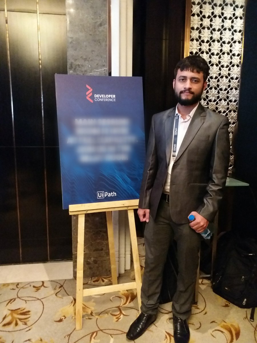 iHnyadav's tweet photo. It was a great experience attending the @UiPath developer conference, met with many intelligent and experts in RPA industry. https://t.co/CDjYgkNvJ9