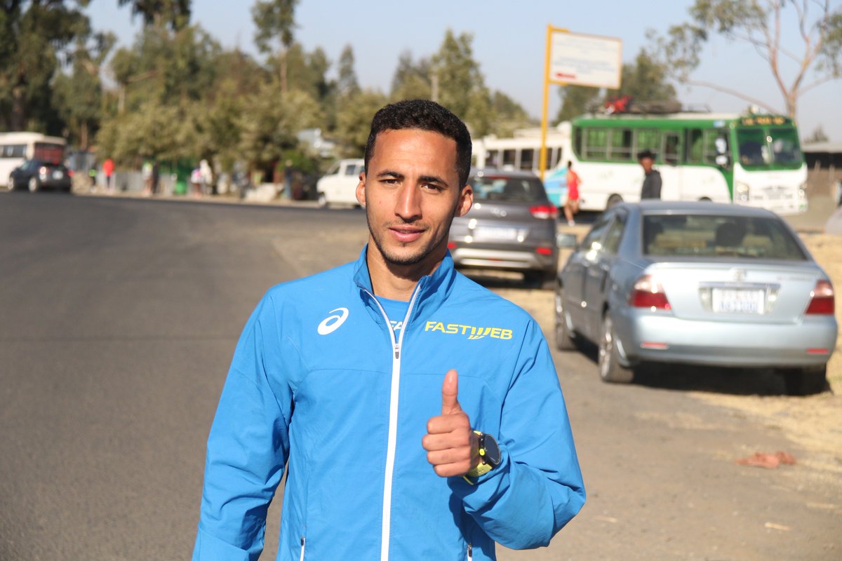 Jamaicamufa's tweet photo. Yassine Rachik 🇮🇹, 25 , three times Senior  National Champion of @atleticaitalia and Bronze Medalist of @EuroAthletics Championships  is running @LondonMarathon on April 28. He is currently training in Ethiopia under @HajiAdilo @ESMINTL #LondonMarathon #EliteWeek https://t.co/vehz1NvhaP