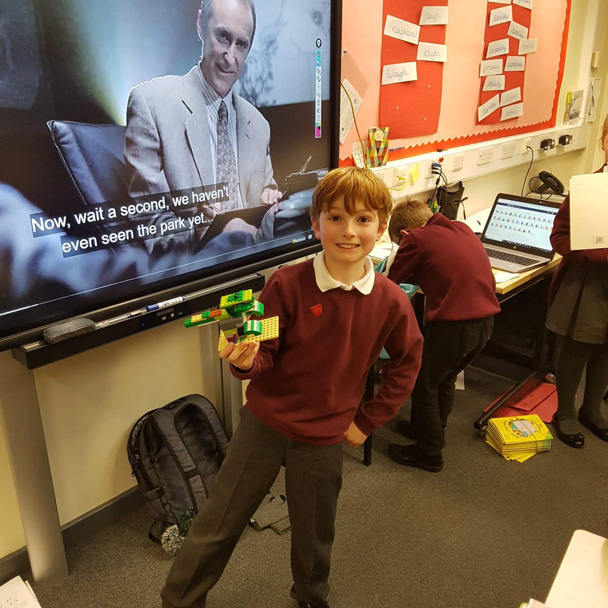 dartonclass7's tweet photo. We had some more fantastic homework too! #LegoTrex @DartonPrimary https://t.co/OMxmlcpcfC