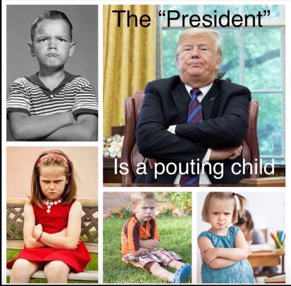 @realDonaldTrump Today, the #FakePotus will somehow #Justify a #NationalEmergency to shut the USA down, and have Complete #Authoritarian control. I am guessing his plan for the #HumanitarianCRISIS at the Border, is to #DeportAllMigrants sitting in #TrumpConcentrationCamps where #2kidsDied☠☠