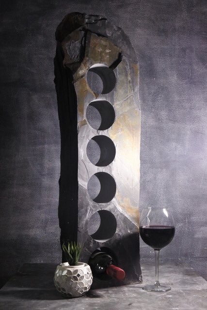 slatewineracks's tweet photo. Couldn’t possibly put cheap wine in this beauty #slate #winerack #winebar #winedesign #glorifier #winedisplay #design #stonegeek https://t.co/3O7MQEdr4j