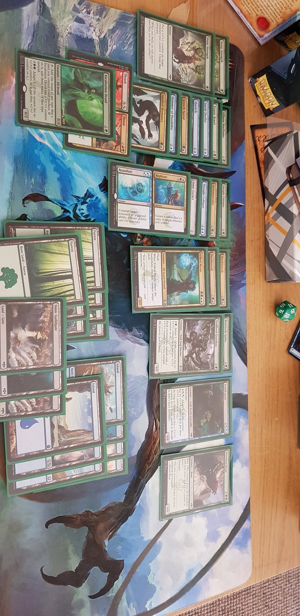 That_Wells_Guy's tweet photo. @PleasantKenobi Went 3-1 with this. Turns out 11 mana on turn 5 is pretty powerful  Incubation Druid is nuts! https://t.co/AdlYNPsmmr