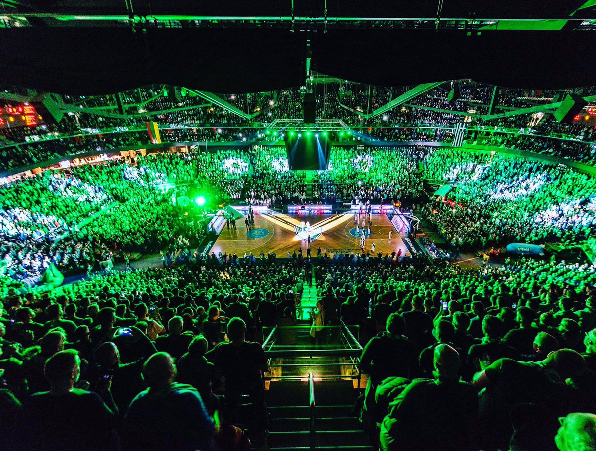 #Magic 💚💚💚 @zalgirioarena #Kaunas