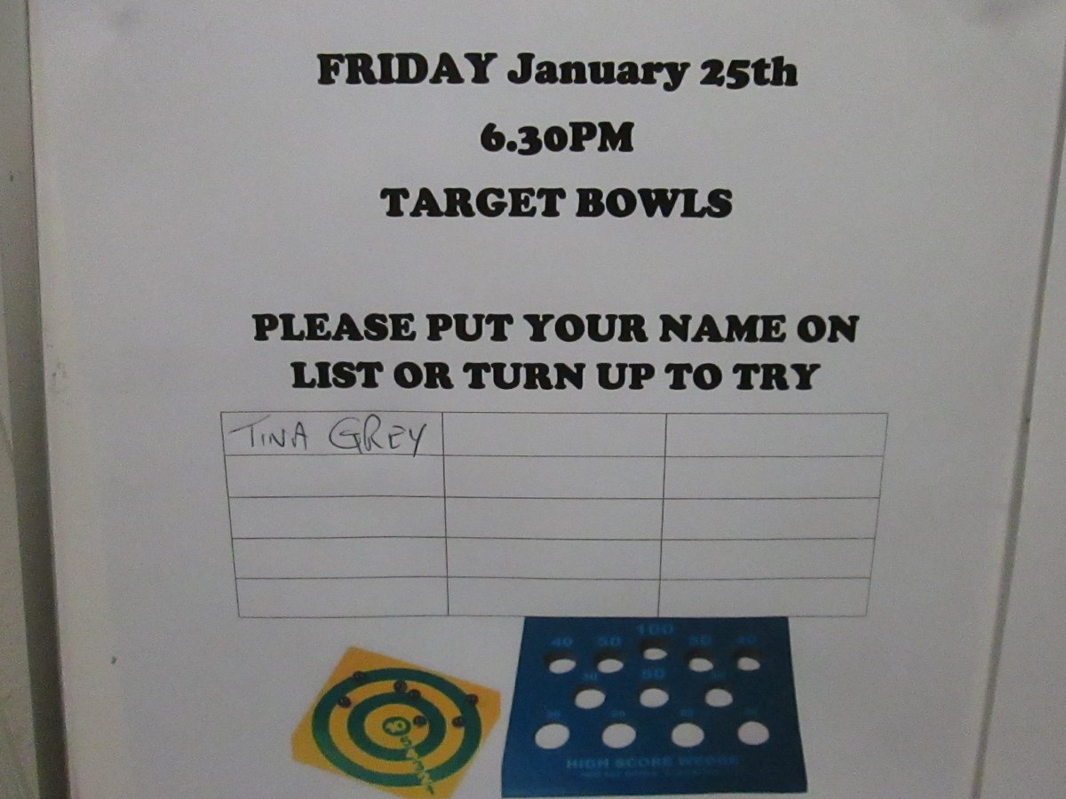 this weeks friday night special winner was mark noble.
the next friday night special is target bowls 
enter now