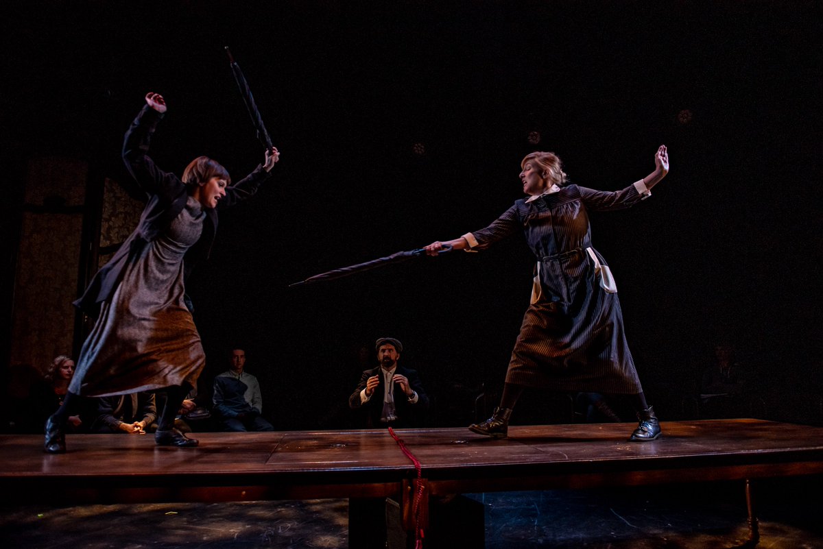 halifaxhamlet's tweet image. FINAL WEEKEND @NeptuneTheatre - neptunetheatre.com for tickets!

"Below the Salt’s Hamlet...feels new &amp;amp; triumphant...If you enjoy your Shakespeare shaken up, this production of Hamlet allows you to consider the play with fresher eyes..." - @twisiamanda 

Photos: @StooMetz