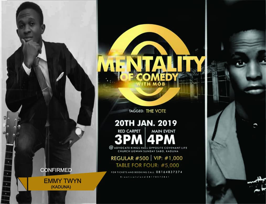 GalaxyCreative4's tweet photo. Kaduna are you ready for us @ the mentality of Comedy? be at the venue and don't miss it as we are bringing you a lot of blessings From ABUJA tomorrow
https://t.co/9Kl9E5z6LC https://t.co/jaPGdb6Z2p
