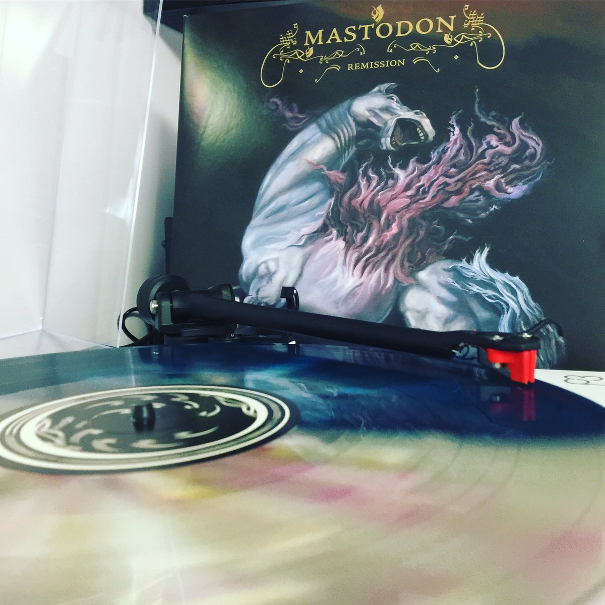 danizabalza's tweet image. #Mastodon @mastodonmusic @RelapseRecords #remission #discone #mastodonremission @RegaResearch #vinyl #vinylcollection #nowplaying #nowspinning #vinylclub #vinylcollector #vinyljunkie #recordvinyl #lp45rpm #vinylcommunity #vinyladdict #vinyloftheday #vinyllove #recordoftheday