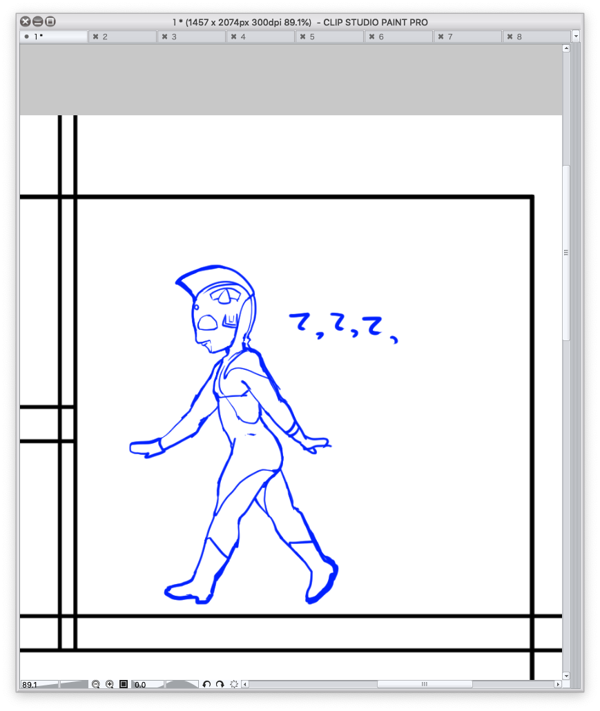 2000〜3000歳くらいのマリーさんが出る漫画を描いてるんですけど、女の子描くの難しいの壁にぶち当たってる…!! 描き慣れてないから一層難しいぜこの体型を12ページ描くのかまじか 