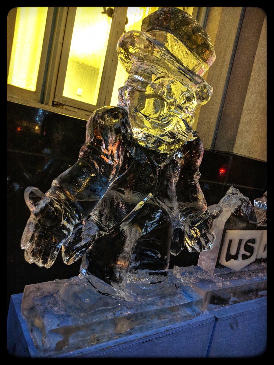 The_Marcum's tweet photo. The fun continues on Saturday in downtown Hamilton. Icefest 2019 is happening all day! Free admission and free parking. #ExploreHamilton today! https://t.co/pEEr4VEw4x