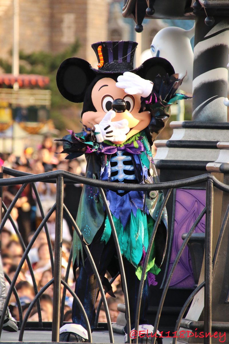 Elu على تويتر 10 9 スプーキー Boo パレード かっこいいミッキー Disney Tdl Halloween ディズニーハロウィーン スプーキーbooパレード Mickey ミッキーマウス ミッキー