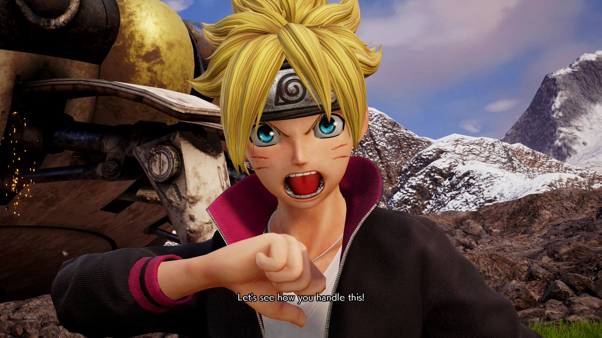 Crunchyroll's tweet photo. NEWS: Boruto Leaps into JUMP FORCE Roster in First Set of Screens

✨ More: https://t.co/VdXcgJIfEk https://t.co/EgDNM1NHbV