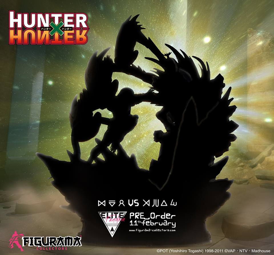 MechanicalJapan's tweet photo. La compañía Figurama Collectors informa que el 11 de febrero de 2019 abrirá las reservas de su figura a escala 1/6 "Hunter x Hunter: Netero VS Meruem", la segunda figura que la compañía nos ofrece dentro de su línea "Elite Fandom".
#hunterxhunter #EliteFandom #FiguramaCollectors https://t.co/bDo1F3uAjR