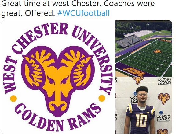 PaFootballNews's tweet photo. Emmaus WR/DB Izaiah McPherson has received offers from @KUBearsFootball and @WCURamsFootball https://t.co/UVA1bOJxg5