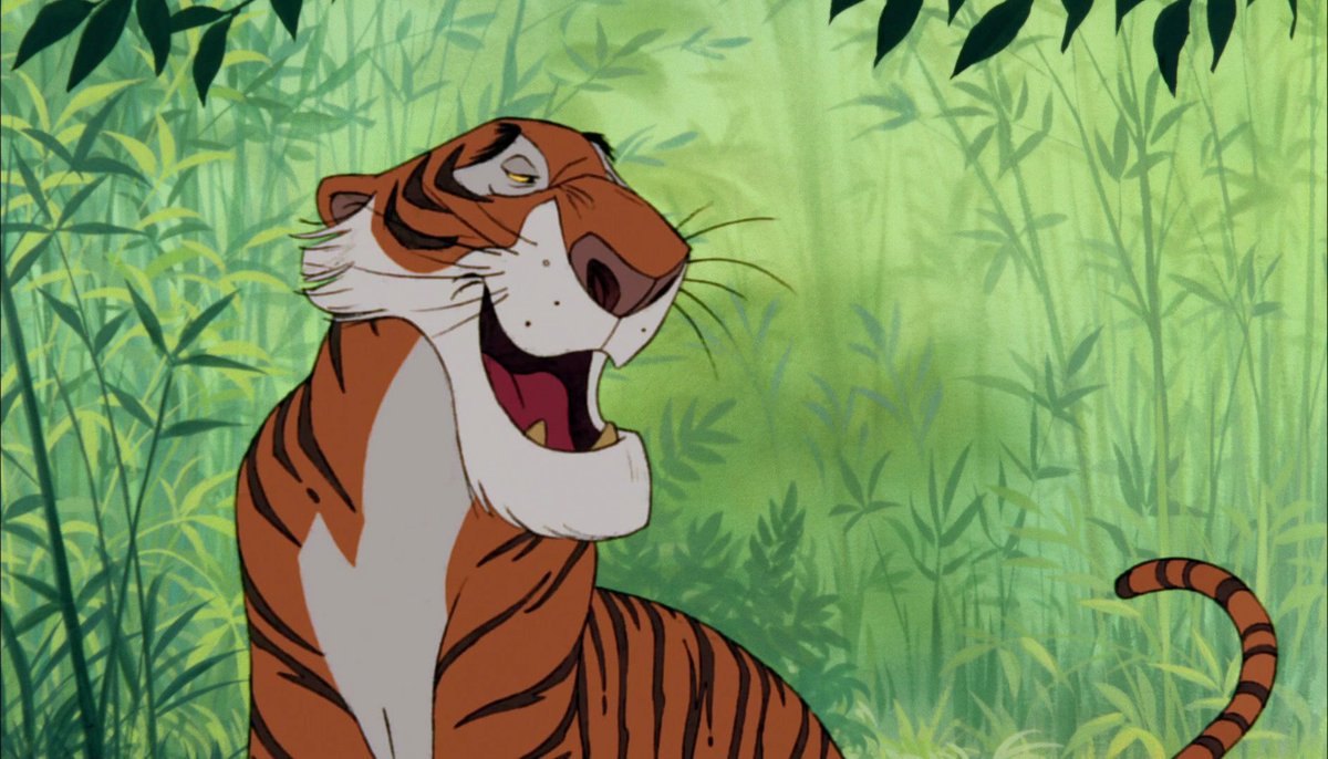 SHERE KHAN (The Jungle Book)Redeemable: "Distrustful to humans" is always a safe stance in the animal-centered movies. Preds gotta eat, Shere Khan gotta Shere Khan, he's fine.Does He Fuck: Name a hornier movie tiger, I'll wait.