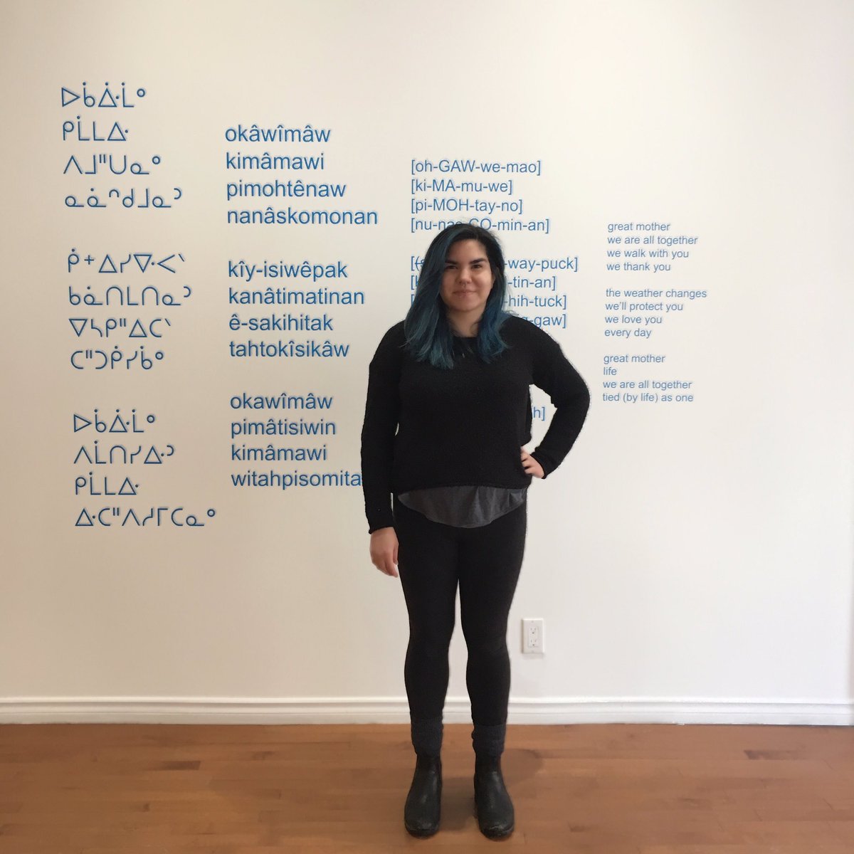 truckgallery's tweet image. 👋👋 #callresponse opens tonight and we're very excited to introduce you all to our Emerging Curatorial Resident Missy Leblanc 👋👋