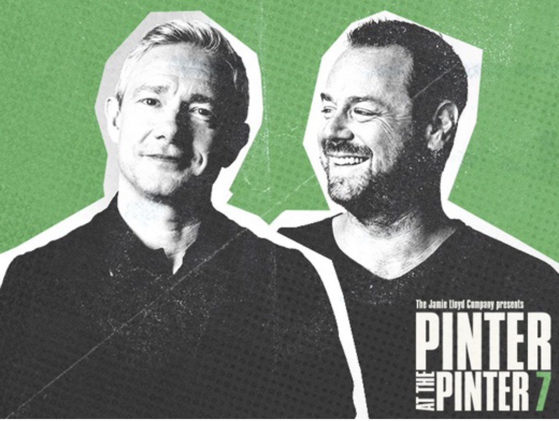 garyjkemp's tweet photo. Dreading finishing our Pinter Six run next Saturday night as I’m loving doing it so much, but really looking forward to seeing Martin Freeman and @MrDDyer in Pinter Seven - the Dumb Waiter. I hear great things emanating from the @JamieLloydCo universe. #PinteratthePinter https://t.co/2kfZEEzDlV