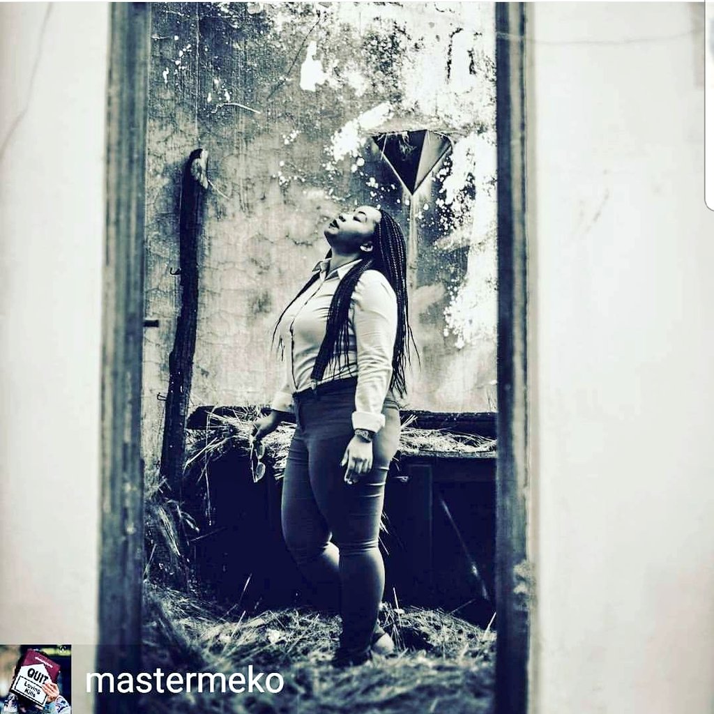 Letsang's tweet image. Going through my old pics and I can't help but appreciate this masterpiece by a Master. @KabeloMeko this was #ThirtyFree taken on my 33rd birthday... Stepping out of the ashes. 13.07.17