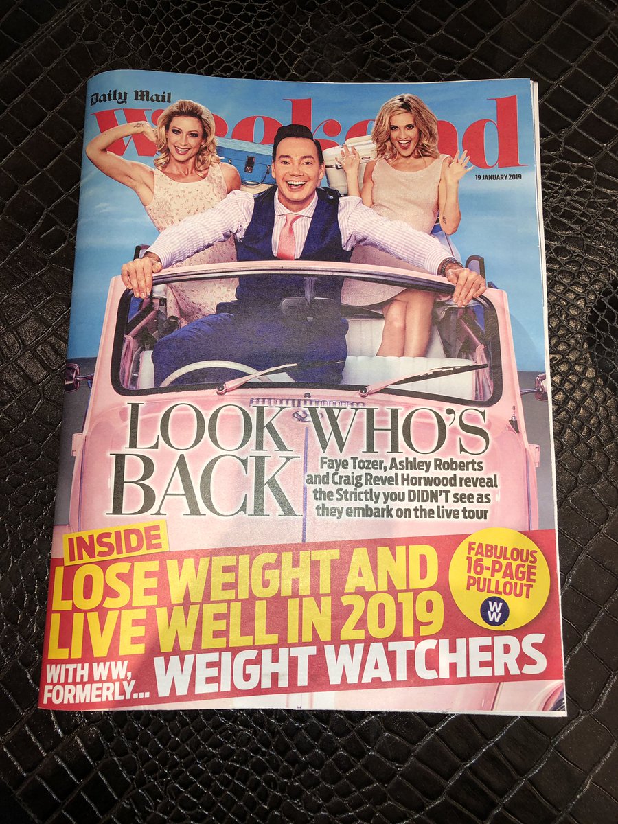 Alice_Theobald's tweet photo. Thrilled to be a part of #team @weekendmagazine @nickyJphoto @vbhairmakeup @lmAshleyRoberts @Faye_Tozer @CraigRevHorwood for this fabulous #covershot 💗 #goidluck with the #strictlylivetour 💄💗😘🙌🏻 https://t.co/PMU0ON6zET