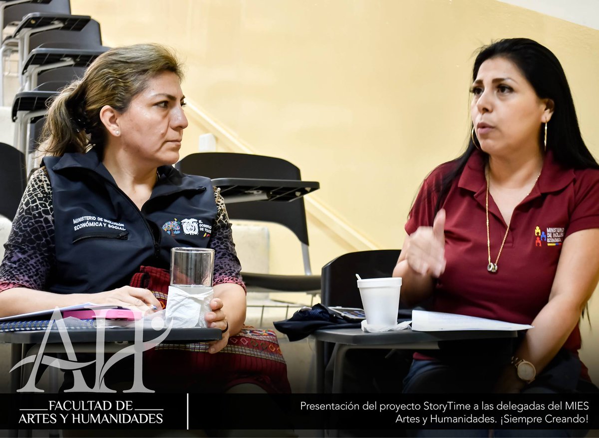 ucatolicagye's tweet photo. La carrera Pedagogía de los idiomas Nacionales y Extranjeros – Inglés #UCSG realizó la presentación del proyecto de vinculación #StoryTime (Animación a la lectura para el aprestamiento fonológico en Inglés) a las delegadas de la Casa Hogar Guayaquil del MIES. 
#SomosUCSG https://t.co/TnpVSUkAti
