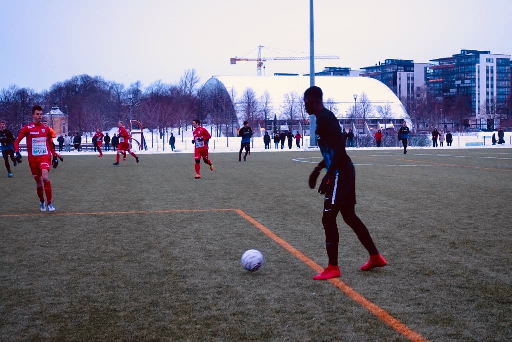 FCInterTurku's tweet photo. Ottelukausi korkattu! SalPaa vastaan pelattu harjoitusmatsi päättyi Interin 1-0 -voittoon. Ottelun ainoan maalin viimeisteli toisella puoliajalla Joona Järvistö.
#fcinterturku #salpa https://t.co/tpjnybuUie