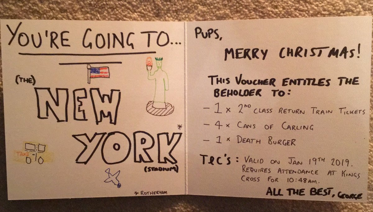 gpearson_101's tweet photo. when you tell your dad you’re taking him to New York for Christmas...@BrentfordFC https://t.co/SlTXlsUKtY
