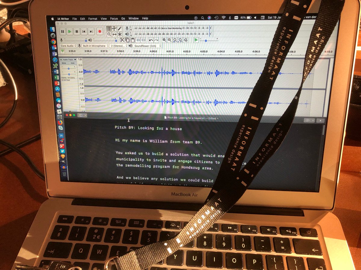 WvdMoolen's tweet photo. #HackAMS3D pitch time almost there. my lines are 4 minutes sharp. my team mates are sweating theis a.. off to finalize the demo #gameon https://t.co/b4XEAteVYm