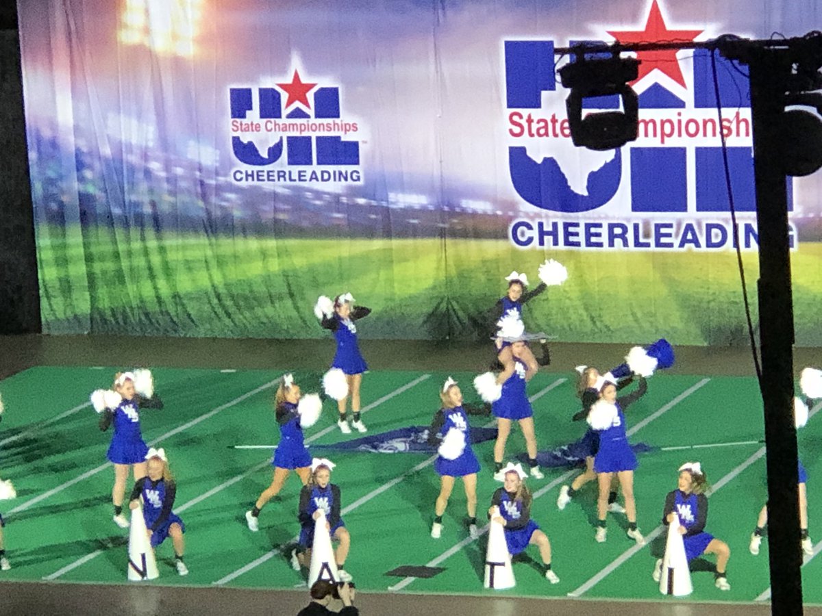 WHSRooLibrary's tweet photo. Great Job @RooCheerWHS ! https://t.co/GU2CoMyvKQ