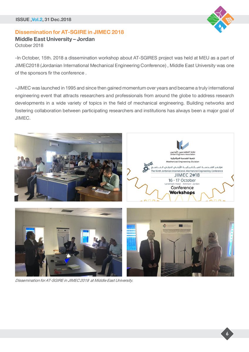 ATSGIRES's tweet photo. 2nd newsletter of AT-SGIRES  is now https://t.co/2DJVrFIvPh provides an overview of the activities for the last months as well as the upcoming activities in 2019.

Check our website: https://t.co/lNMTWQzbCl

#UNEW #GJU #MEU #UCY #TUHH #DU #AUI #BU #TTU #EMI https://t.co/yS22jctD2o