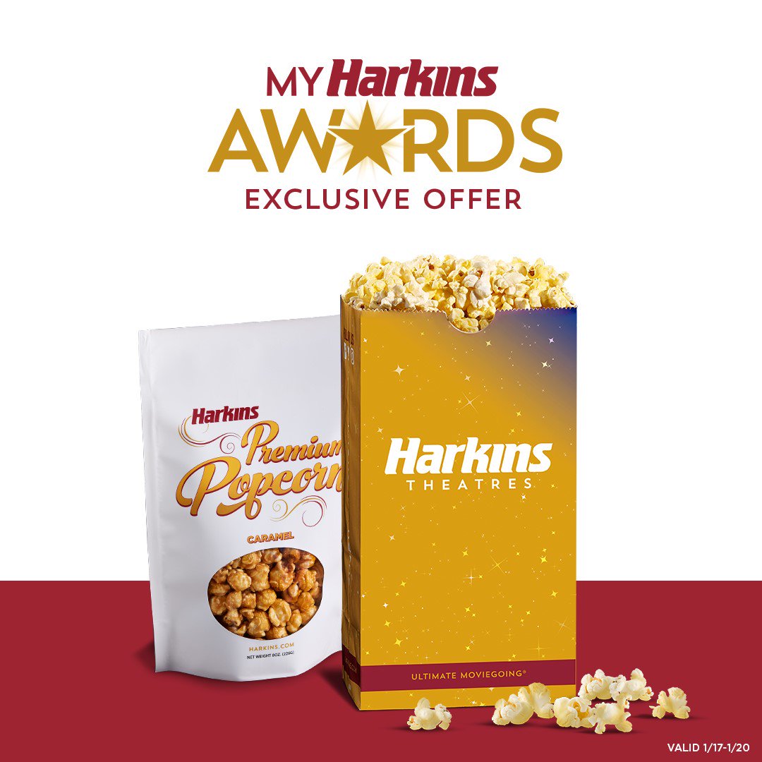 Harkins Theatres on Twitter "HAPPY NATIONAL POPCORN DAY! Celebrate with a FREE medium popcorn