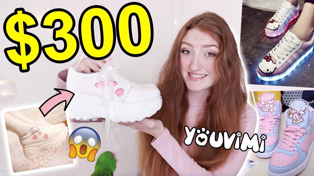 prettypastelpls's tweet photo. FIRST VIDEO OF 2019!!!! I wore shoes from Youvimi for a week! https://t.co/tAFG0D6DmD https://t.co/bMgJ33QUVE