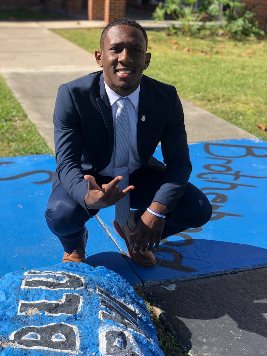 BetaUpSigmas's tweet image. Help us wish our current Chapter Vice President and Spring ‘18 initiate Jefferey Ferguson s.k.a BLU WARRIOR🗡 @Shotgun_Ferg a Happy Birthday 💯 GOMAB brother and enjoy your day 🤘🏽#PBS1914 #BetaUp #PhiBetaSigma #MADEMen #GOMAB