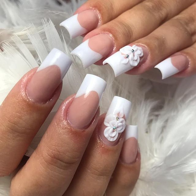 prohesion's tweet photo. Sculpted to perfection using #ProHesion Acrylic! Photo by: @ruth_naildesigner #sculptednails #pinkandwhite #liquidandpowder #nailart https://t.co/rXx3L2r74S