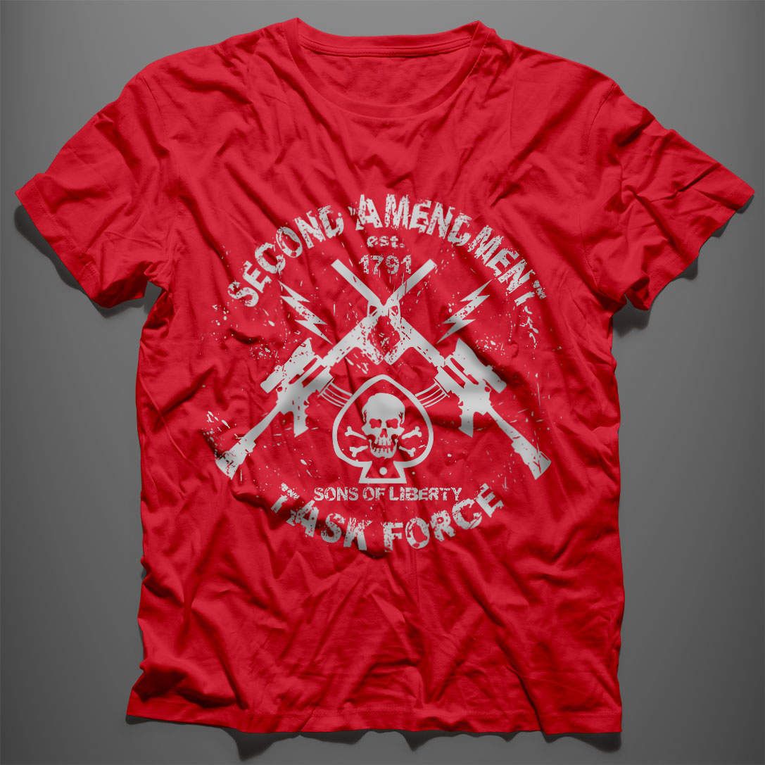 sonslibertytees's tweet photo. Second Amendment Task Force. T-Shirt. | https://t.co/MKBZHReYAU #sonsoflibertytees #wethepeople #threepercenter #country #threeper #southern https://t.co/VhAjBEgmz1