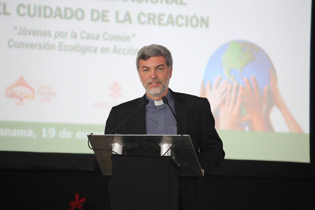 LaityFamilyLife's tweet photo. P. Alexandre Awi Mello, Secretario del #DLFV: espero que nos den un mensaje de fe y esperanza para el cuidado de la casa común.@USMApanama @VaticanIHD #JMJ2019 https://t.co/iE6dlE1lWq