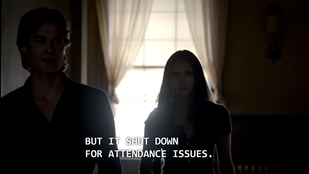 yep stefan doesn't hurt people, except for that time when a whole ass school had to shut down bc stefan ate the students.