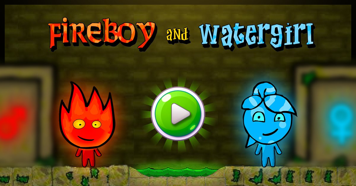 Two Player Games on X: Fireboy and Watergirl 1  PLAY NOW 👇👇   -------------------------------------------------  #twoplayergames #fireboyandwatergirl #fireboy #watergirl #game   / X
