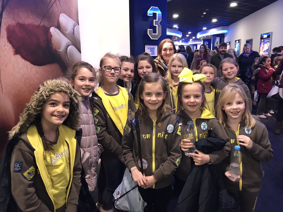 ThamesDivGG's tweet photo. Fantastic trip to the cinema today with the Rainbows, Brownies and Guides from across the Division. Loved loved loved the film!! #MarysMagicMovie @guidingkentwest @RviewBrownies https://t.co/Z5hxxpEGam