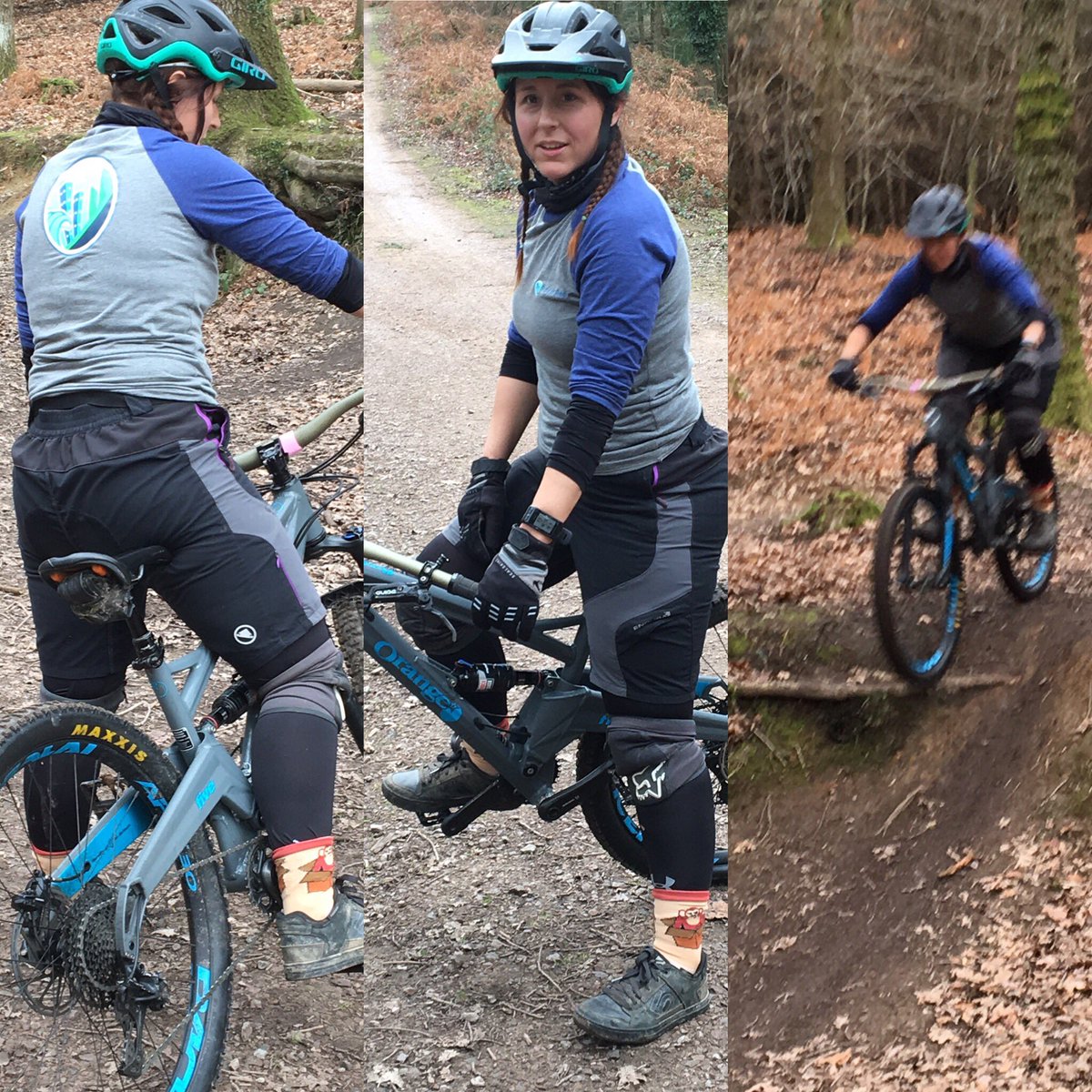 RideitRad1's tweet photo. Ride it Rad wear #statementsocks #mtb #sportssocks #orangefive #boxyourchimp #justride #orangebike @orangebikes @Pedalabikeaway https://t.co/U0KtHtTGdM