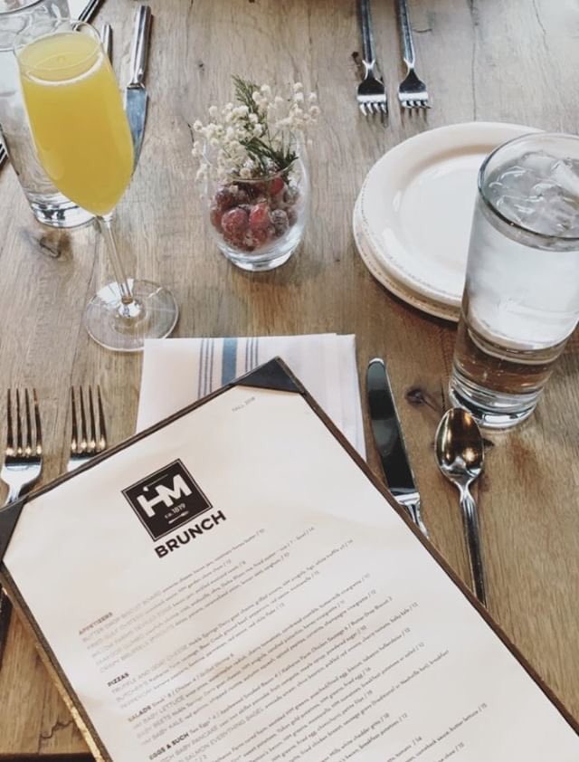 The makings of a fantastic Saturday🥂 Call 615.538.6113 for brunch reservations! 📷: Heather Ann Sloan