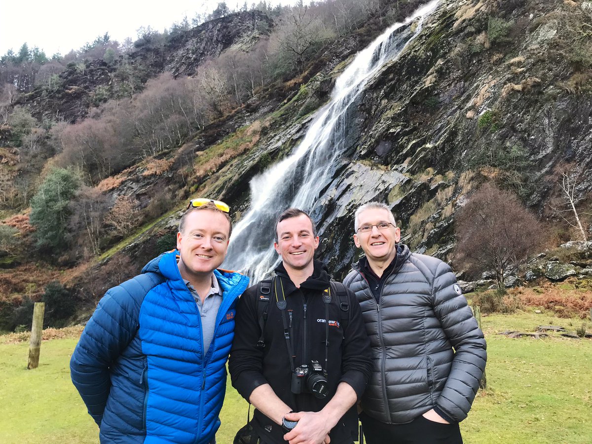 Great to see Paul Kelly <a href="/Failte_Ireland/">Fáilte Ireland</a>, Mike <a href="/wallace_travel/">WallaceTravelGroup</a> &amp; <a href="/dundealgan/">Sharon Mc Eneaney</a> <a href="/Ody_Intl/">Odyssey DMC</a> before we set off on our guided hike <a href="/thepowerscourt/">Powerscourt Estate</a> @IncomingTourOp