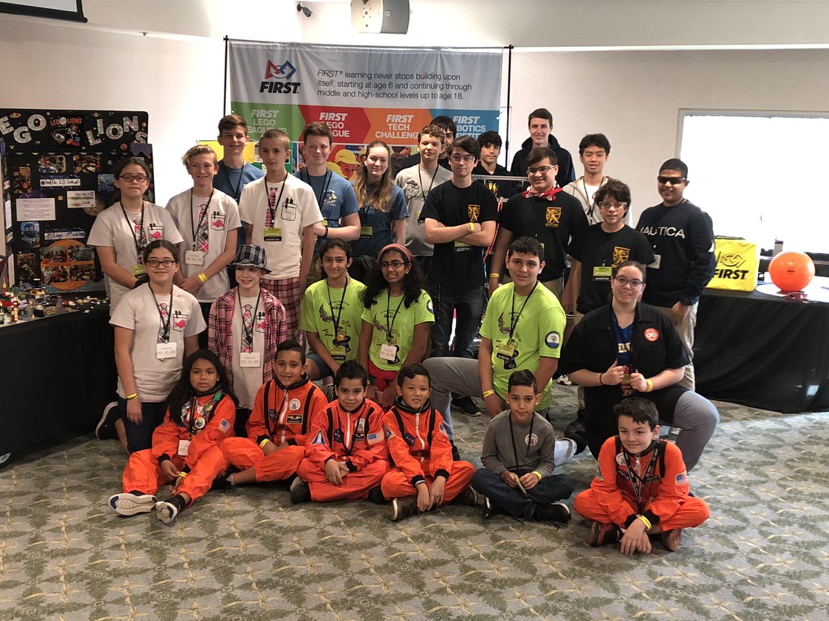 FIRST  outreach of the year for us! So excited to be representing <a href="/FIRSTweets/">FIRST</a> &amp; <a href="/FIRSTinFlorida/">FIRST in Florida</a> 
with our new team gear at #Otronicon!
#frc1649 #OMGrobots