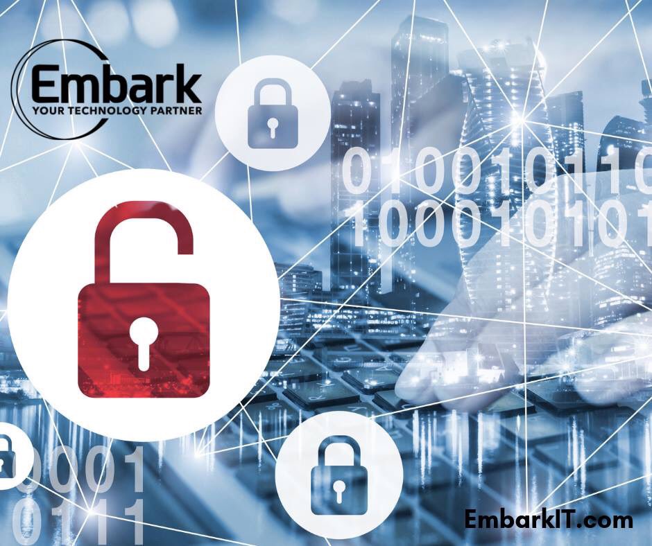 EmbarkIT's tweet image. More than 50% of small businesses suffer a data breach or cyber attack, costing more than $84,000 per breach. Windows 10 Pro has built-in defenses against security threats &amp;amp; up-to-date protections for your info &amp;amp; device, no matter where you or your team go. #EmbarkIT #ITSecurity