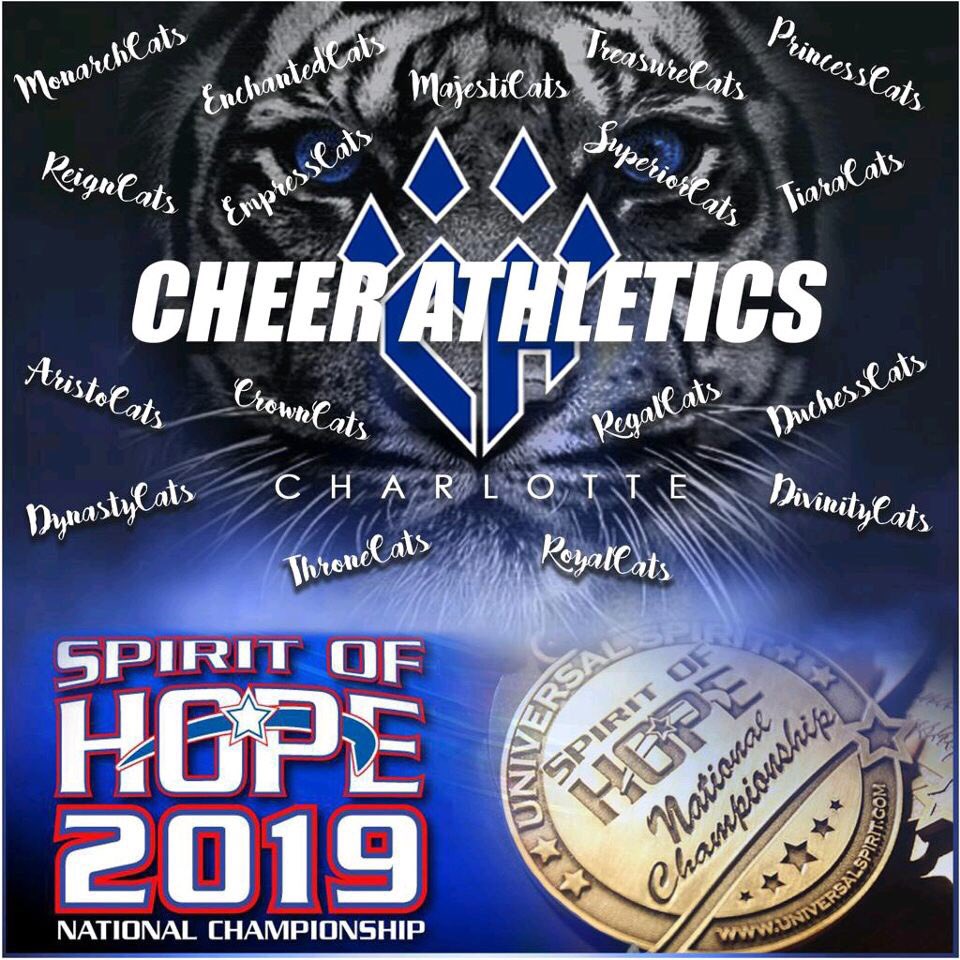 Let’s do it his CA #CAisHypeforHope <a href="/CA_CharlotteNC/">Cheer Athletics NC</a>