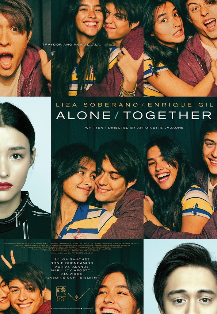 chenniechen23's tweet photo. LizQuen is coming!!! 😍😍 Can't wait to see you again in the big screen LizQuen @lizasoberano @itsenriquegil 😊😊😘😘
#AloneTogetherPoster #AloneTogether213 https://t.co/XIJFtkCufq