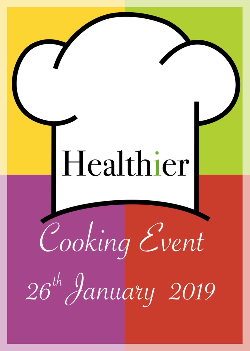 healthier2day's tweet photo. Do you like to cook and eat heathier food? Register for free healthier cooking event on 26th Jan by clicking on Find tickets on https://t.co/cW73aZVHhY
Last day for registration is 23rd Jan.
#healthiercooking #CookingforFitness #cookingtips https://t.co/IPwQy0Led5